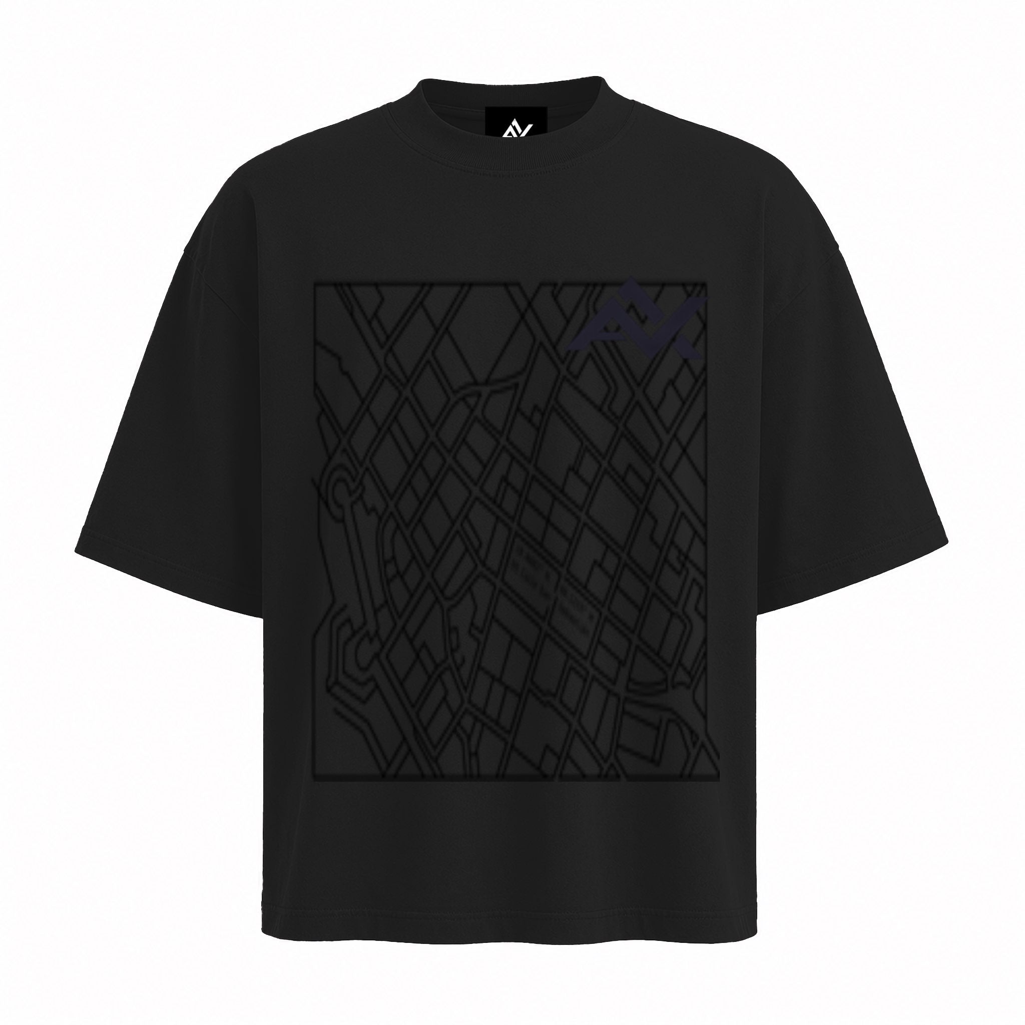 Garment Dyed Drop Shoulder Tee