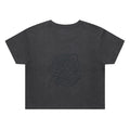 Womens Stone Wash Leaf
