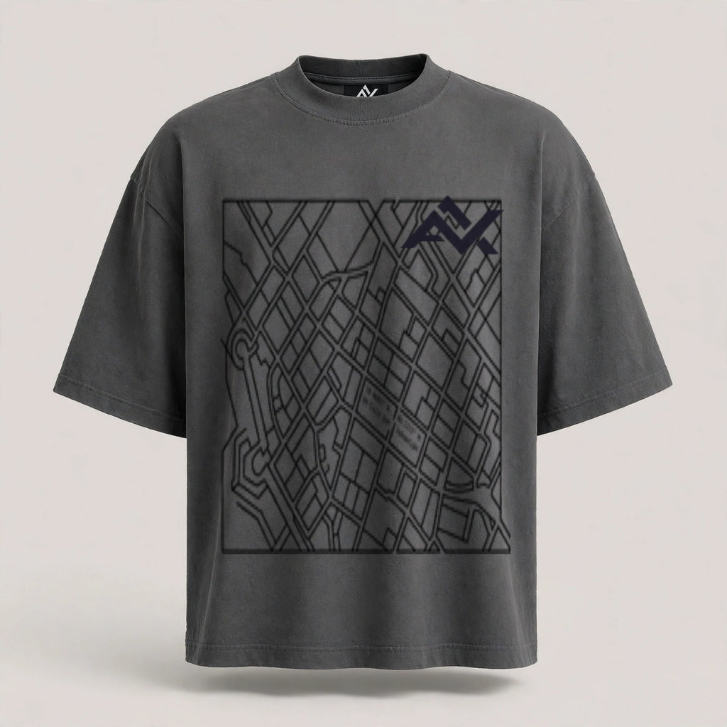 Garment Dyed Drop Shoulder Tee