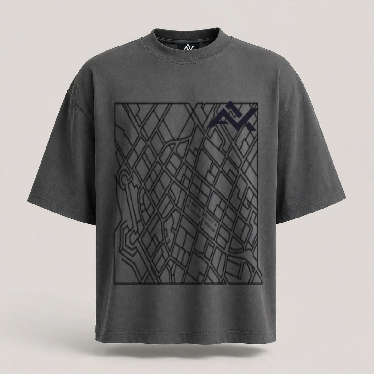 Garment Dyed Drop Shoulder Tee