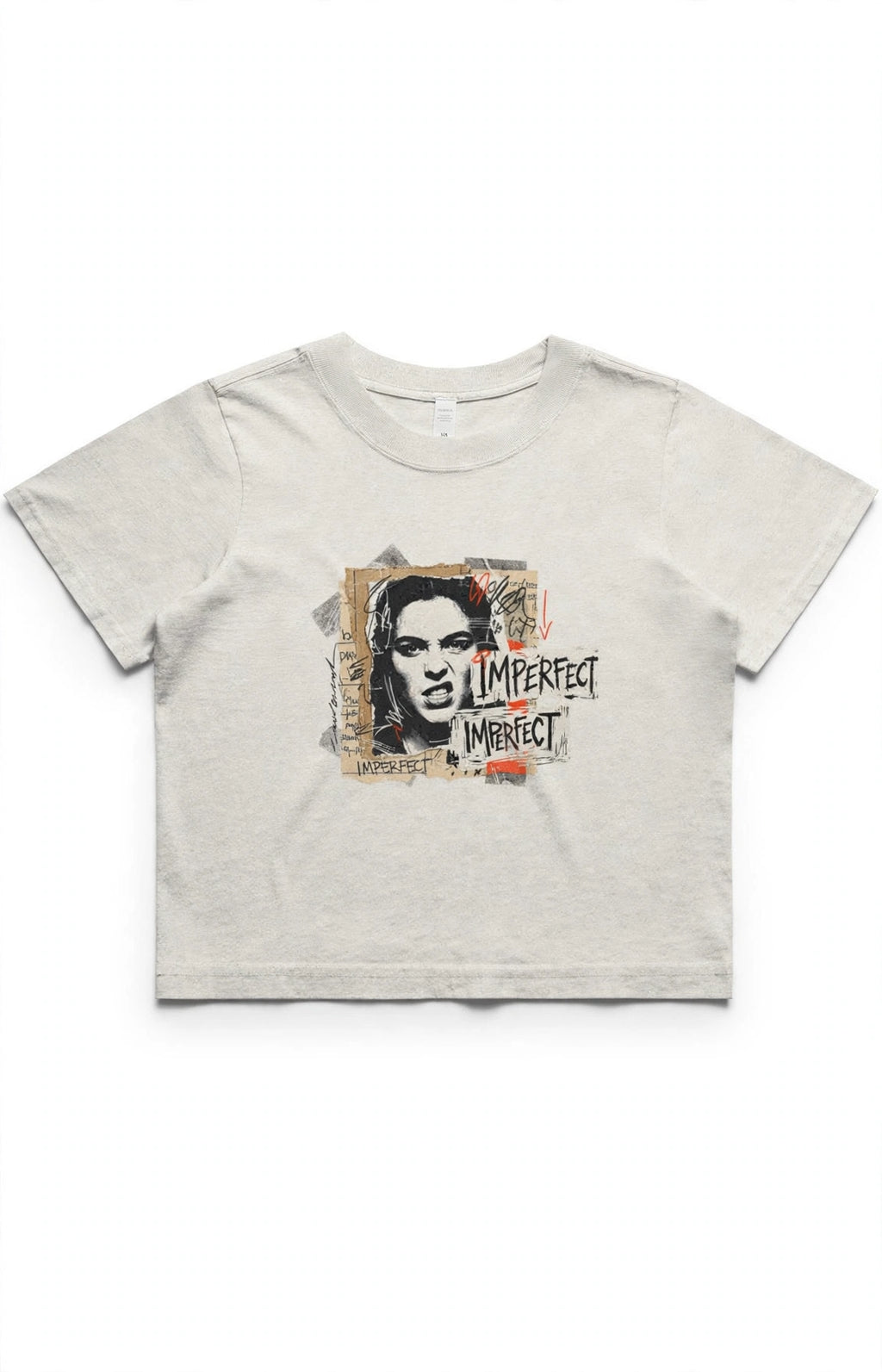 Heavy Faded Crop Tee