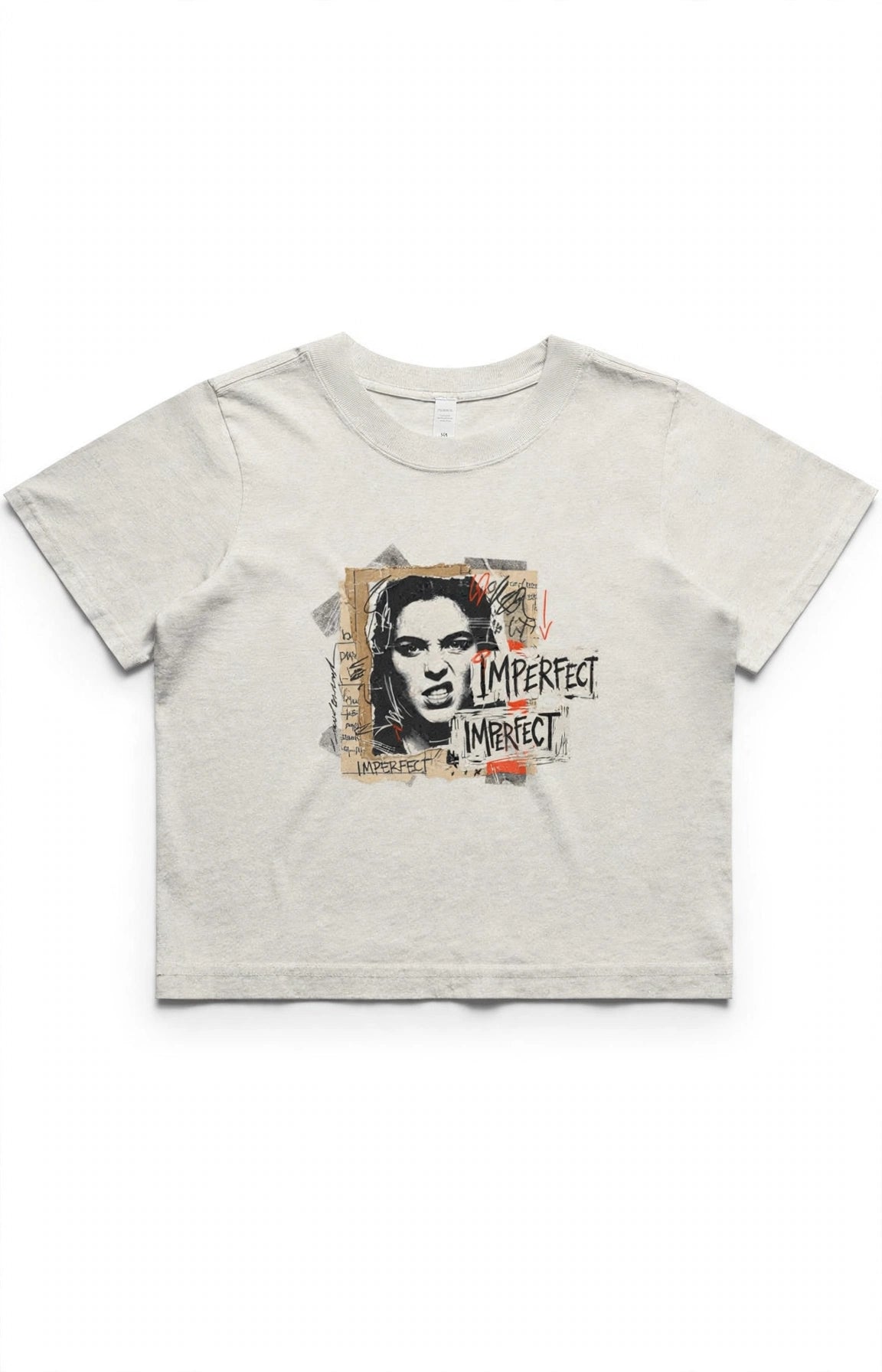 Heavy Faded Crop Tee