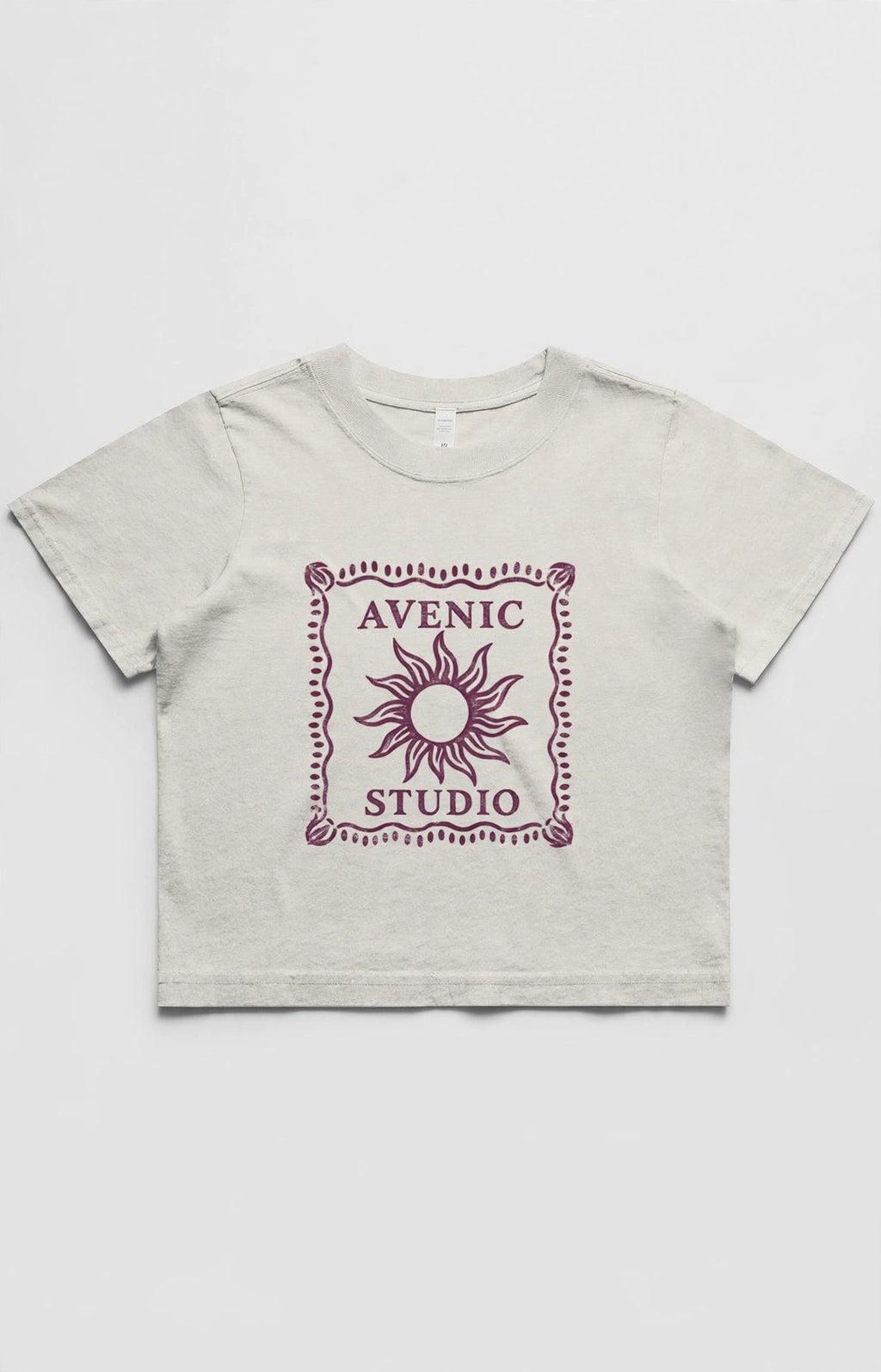 Heavy Faded Crop Tee