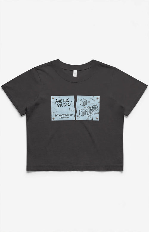 Heavy Faded Crop Tee