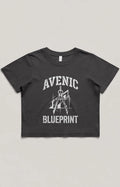 Heavy Faded Crop Tee