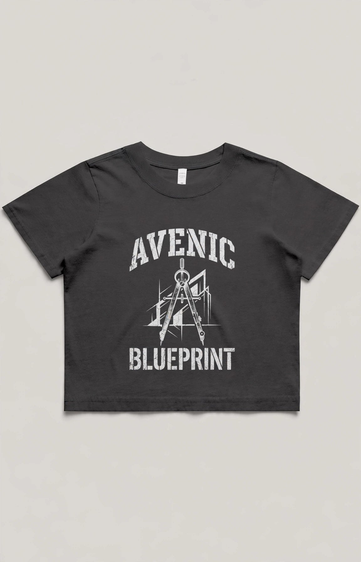 Heavy Faded Crop Tee