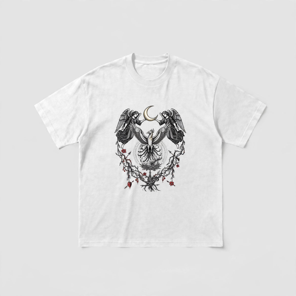 Mens Cropped Max Heavyweight Tee