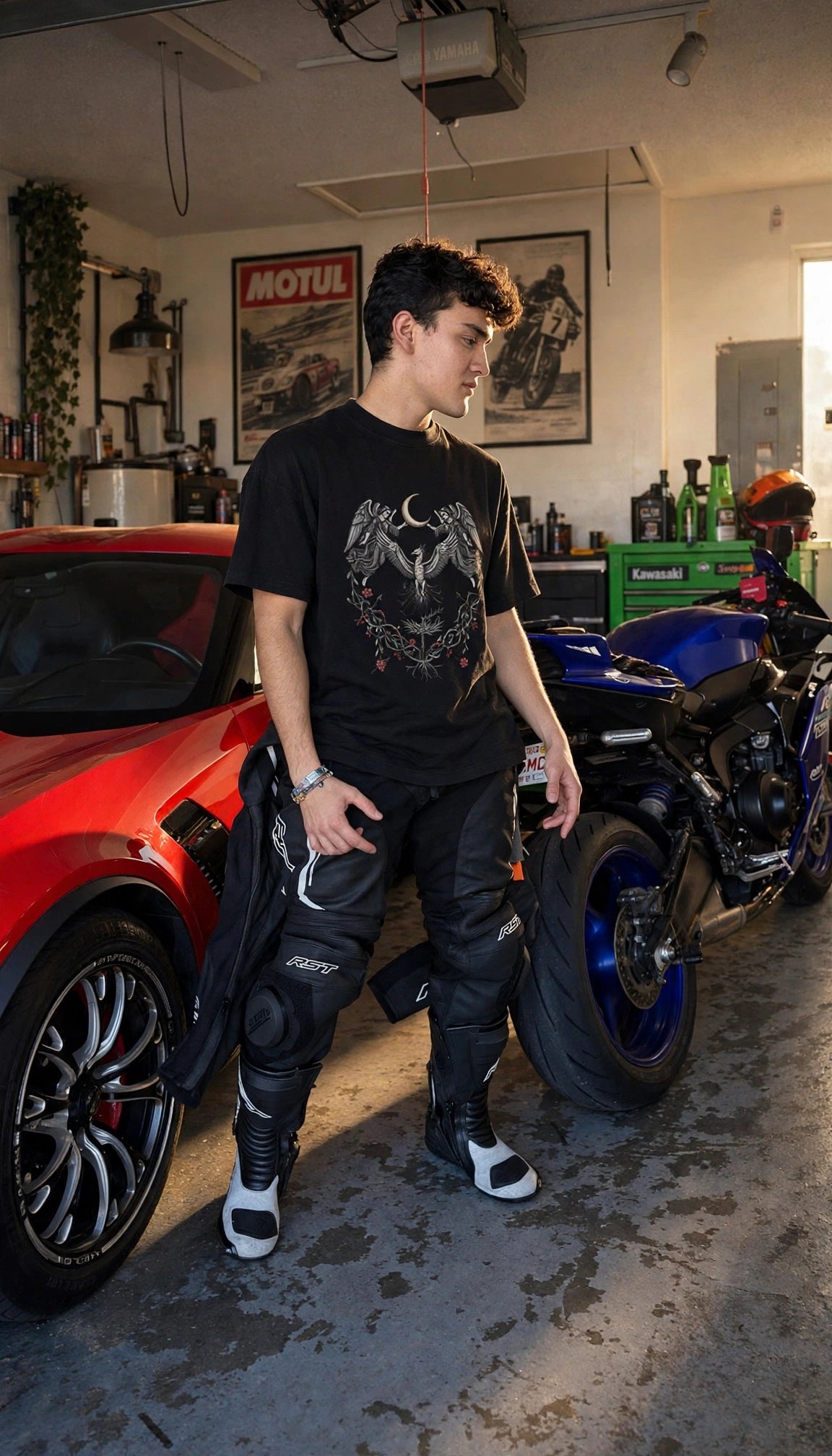 Mens Cropped Max Heavyweight Tee